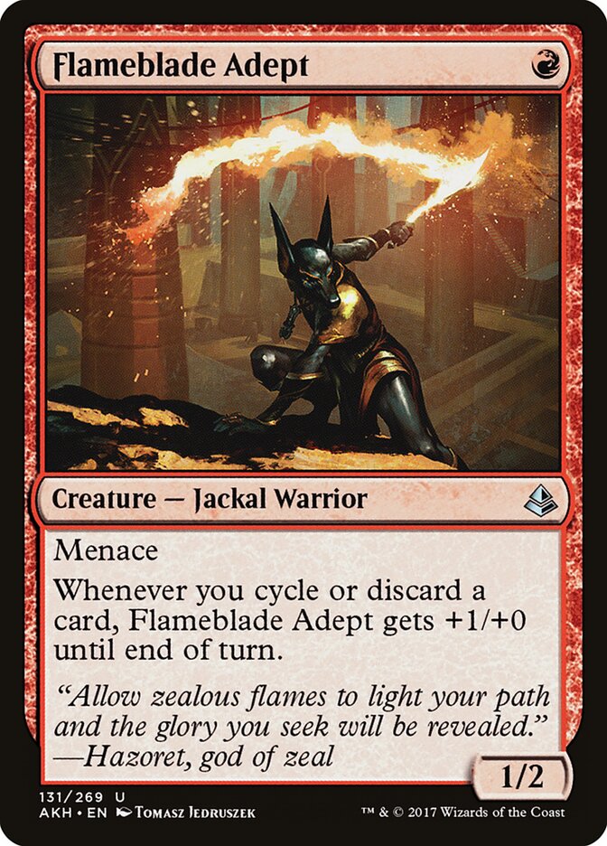 Adepto da Espada Flamejante / Flameblade Adept - Magic: The Gathering - MoxLand