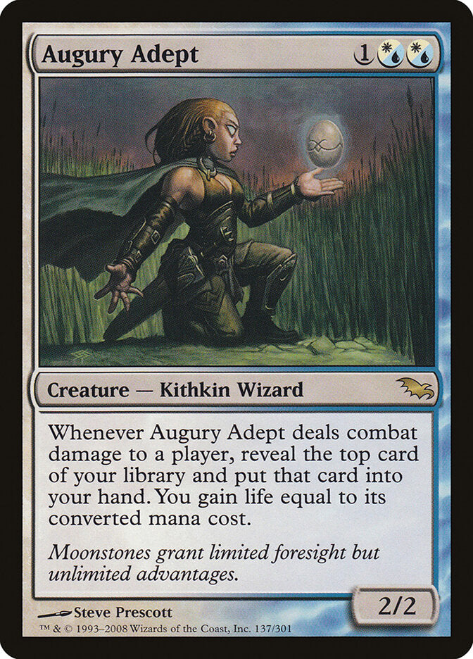 Adepto do Agouro / Augury Adept - Magic: The Gathering - MoxLand