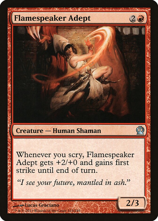 Adepto Flamividente / Flamespeaker