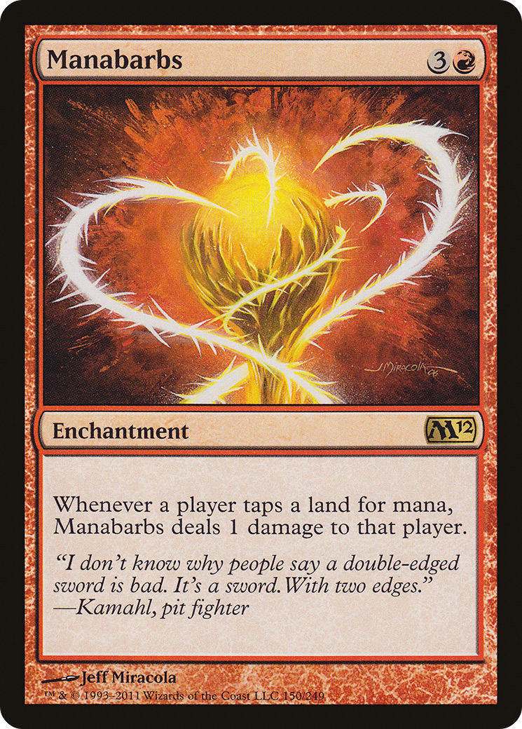 Farpas de Mana / Manabarbs - Magic: The Gathering - MoxLand