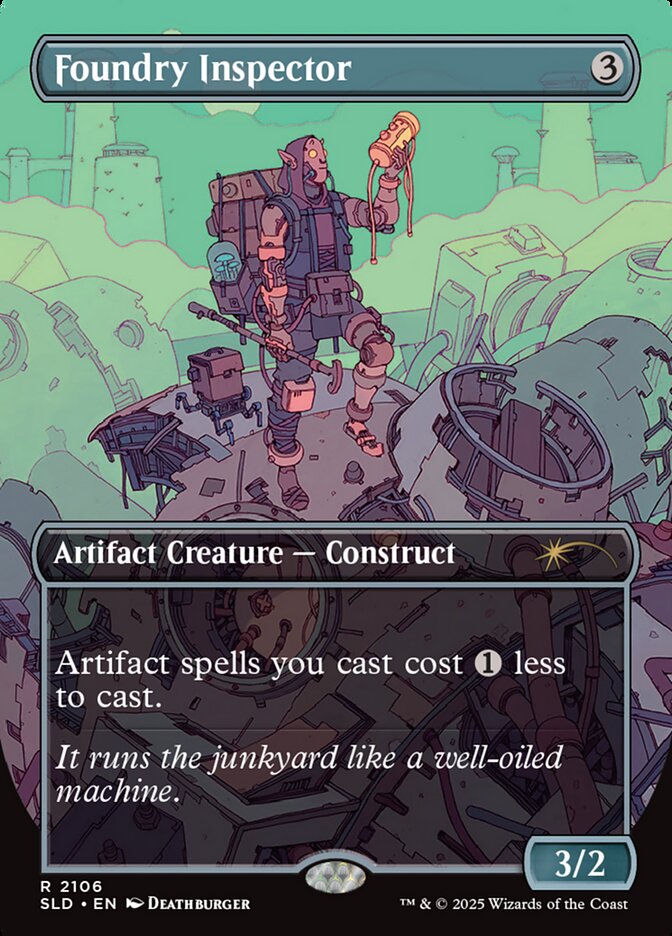Inspetor da Fundição / Foundry Inspector - Magic: The Gathering - MoxLand