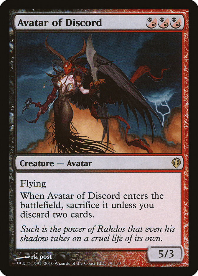 Avatar da Discórdia / Avatar of Discord - Magic: The Gathering - MoxLand