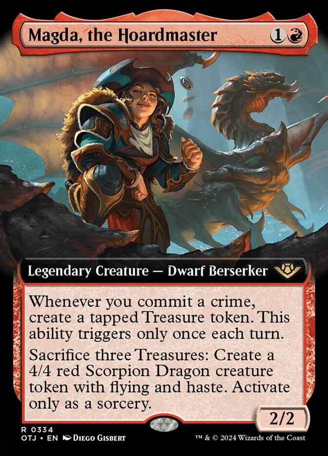 Magda, a Mestra do Tesouro / Magda, the Hoardmaster - Magic: The Gathering - MoxLand