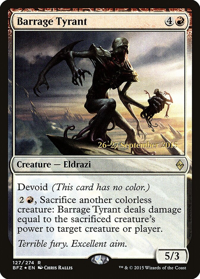 Tirano da Barragem / Barrage Tyrant - Magic: The Gathering - MoxLand