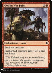 Pintura de Guerra Goblin / Goblin War Paint - Magic: The Gathering - MoxLand