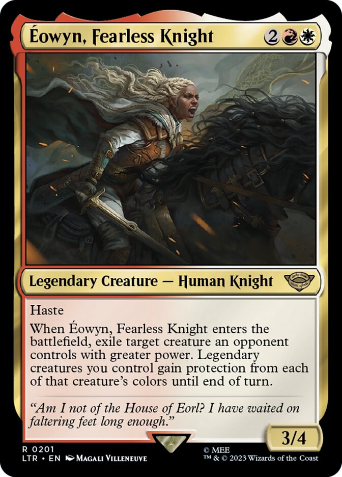 Éowyn, Cavaleira Destemida / Éowyn, Fearless Knight - Magic: The Gathering - MoxLand