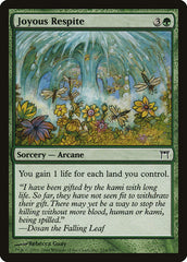 Adiamento Jubiloso / Joyous Respite - Magic: The Gathering - MoxLand
