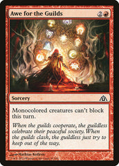 Admiração pelas Guildas / Awe for the Guilds - Magic: The Gathering - MoxLand