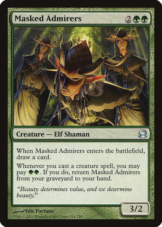 Admiradores Mascarados / Masked Admirers - Magic: The Gathering - MoxLand