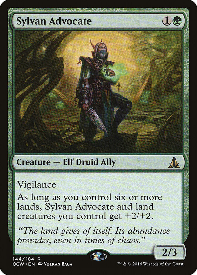 Advogado Silvestre / Sylvan Advocate - Magic: The Gathering - MoxLand