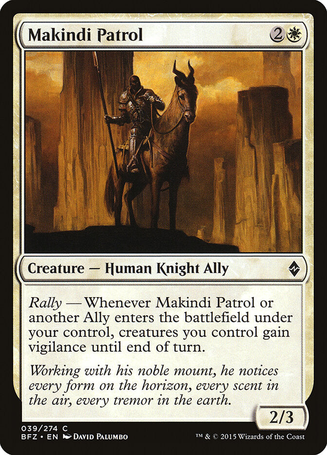 Patrulha de Makindi / Makindi Patrol - Magic: The Gathering - MoxLand