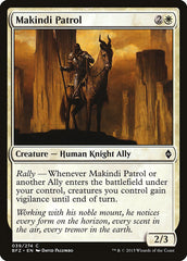 Patrulha de Makindi / Makindi Patrol - Magic: The Gathering - MoxLand