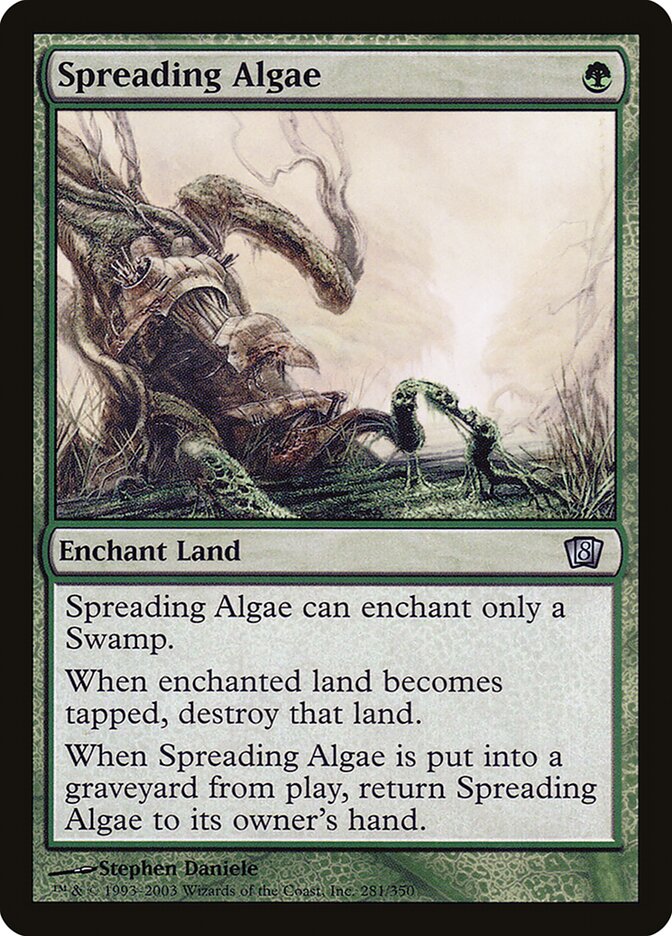 Algas Disseminadas / Spreading Algae - Magic: The Gathering - MoxLand