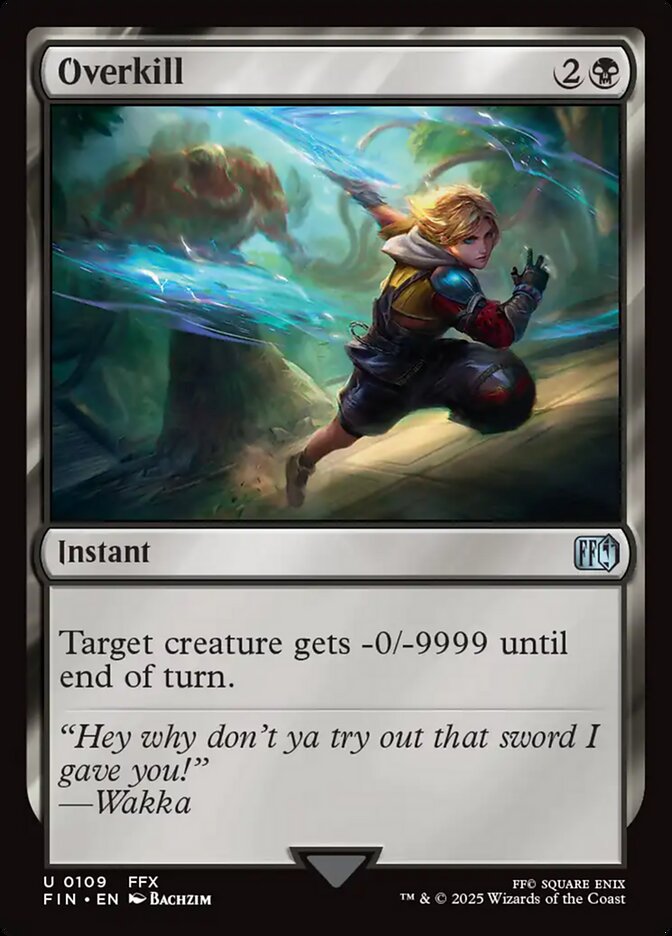 Morte Excessiva / Overkill - Magic: The Gathering - MoxLand