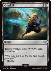Morte Excessiva / Overkill - Magic: The Gathering - MoxLand