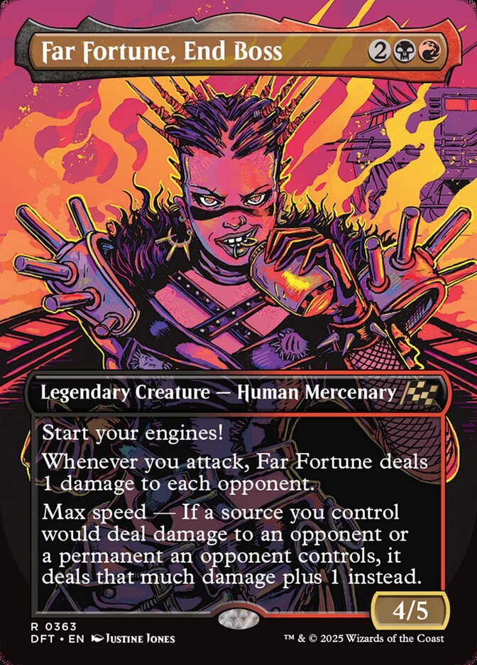 Desfortuna, Chefe Apocalíptica / Far Fortune, End Boss - Magic: The Gathering - MoxLand