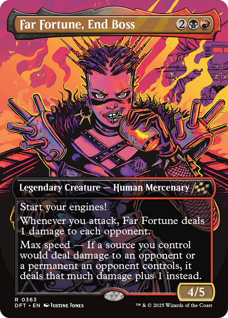 Desfortuna, Chefe Apocalíptica / Far Fortune, End Boss - Magic: The Gathering - MoxLand