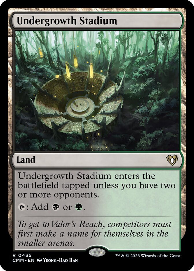 Estádio da Submata / Undergrowth Stadium - Magic: The Gathering - MoxLand