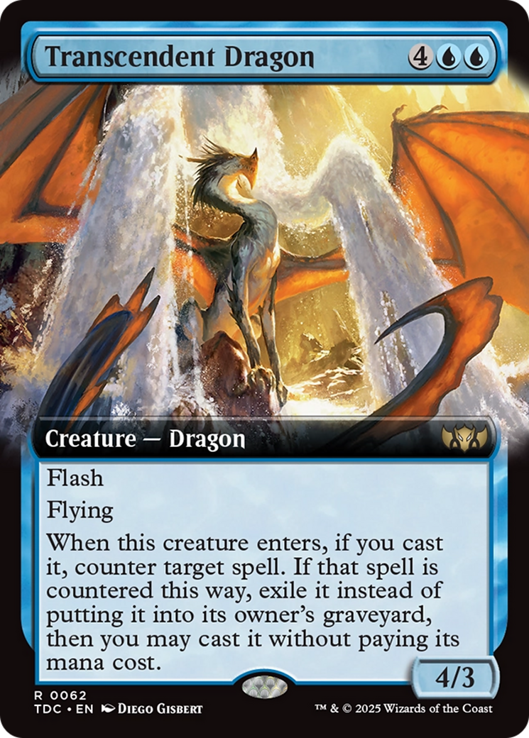Transcendent Dragon - Magic: The Gathering - MoxLand