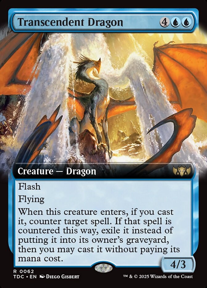 Transcendent Dragon - Magic: The Gathering - MoxLand