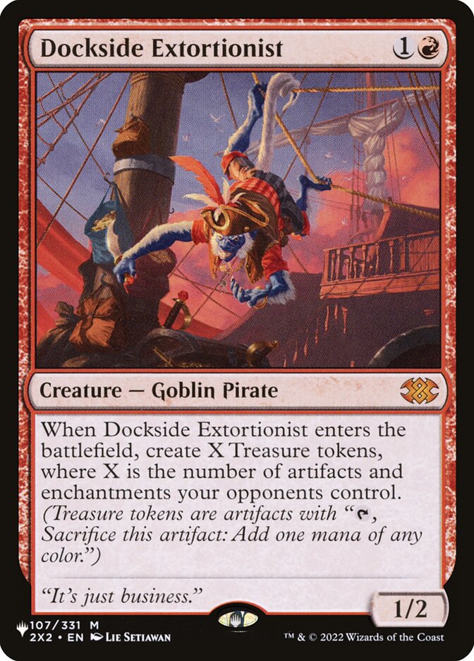 Extorsionista das Docas / Dockside Extortionist - Magic: The Gathering - MoxLand