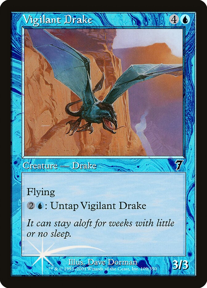Dragonete Vigilante / Vigilant Drake - Magic: The Gathering - MoxLand