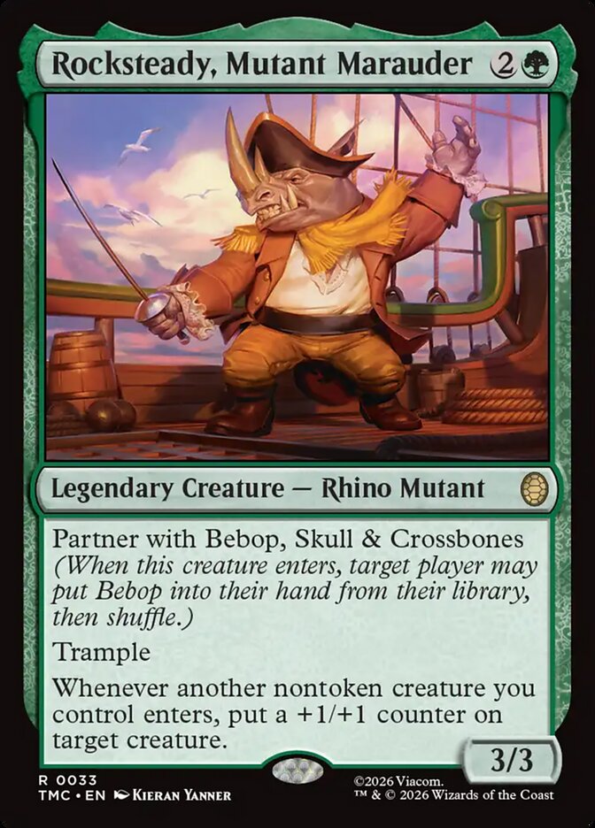 Rocksteady, Mutant Marauder - Magic: The Gathering - MoxLand