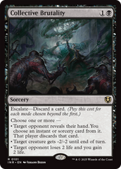 Brutalidade Coletiva / Collective Brutality - Magic: The Gathering - MoxLand