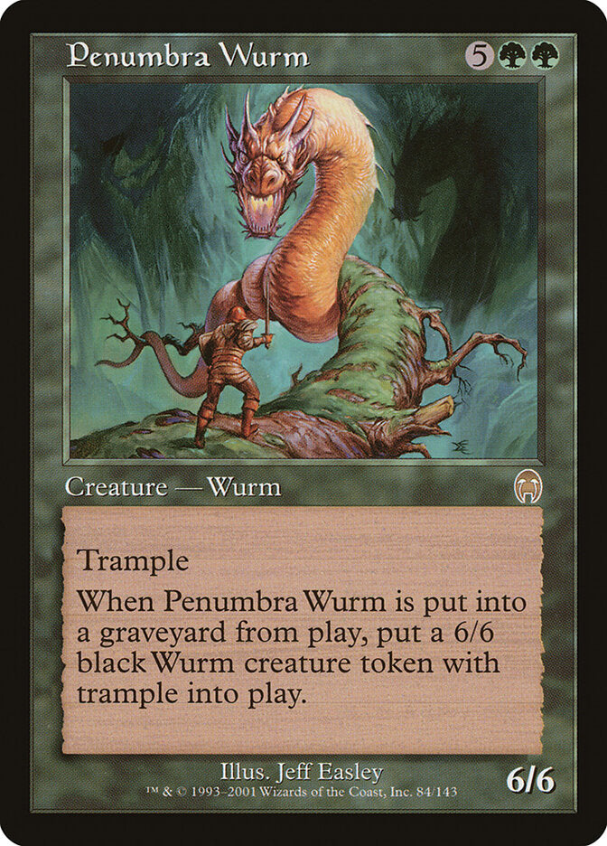 Vorme Penumbra / Penumbra Wurm - Magic: The Gathering - MoxLand