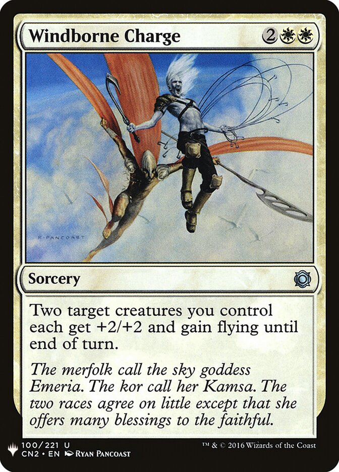 Ataque Eólico / Windborne Charge - Magic: The Gathering - MoxLand