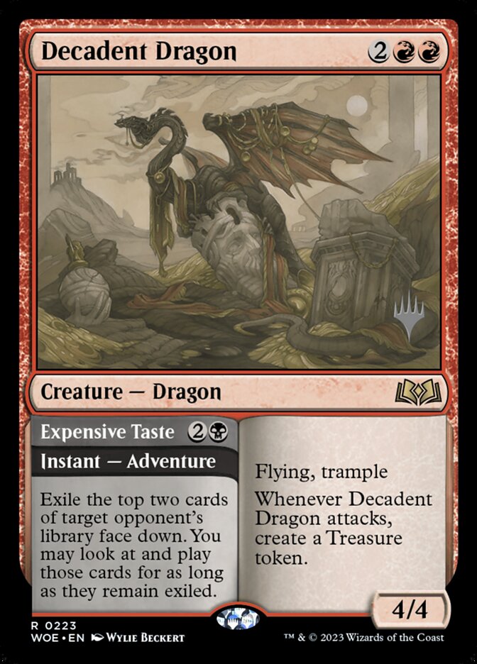 Dragão Decadente / Decadent Dragon - Magic: The Gathering - MoxLand