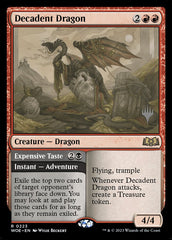 Dragão Decadente / Decadent Dragon - Magic: The Gathering - MoxLand