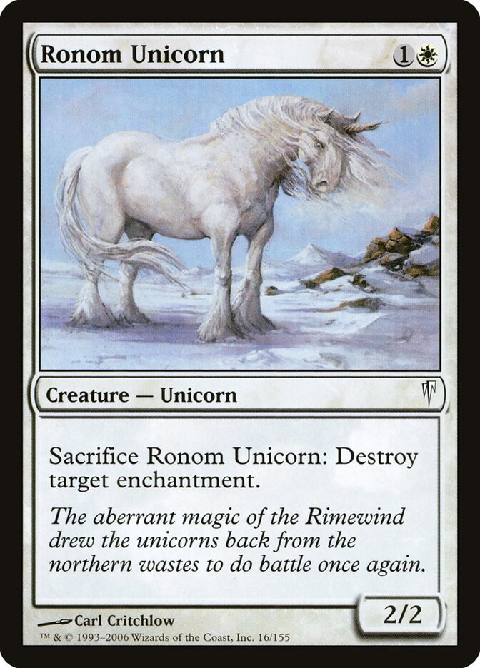 Unicórnio de Ronom / Ronom Unicorn - Magic: The Gathering - MoxLand