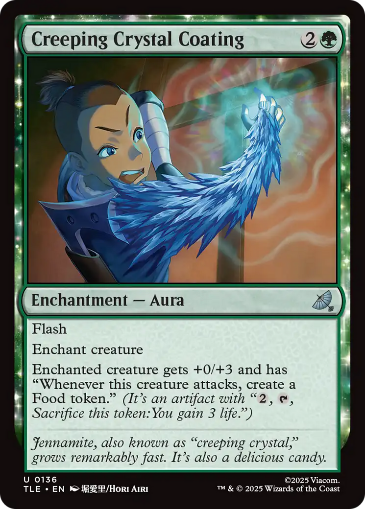 Revestimento de Cristal Insidioso / Creeping Crystal Coating - Magic: The Gathering - MoxLand
