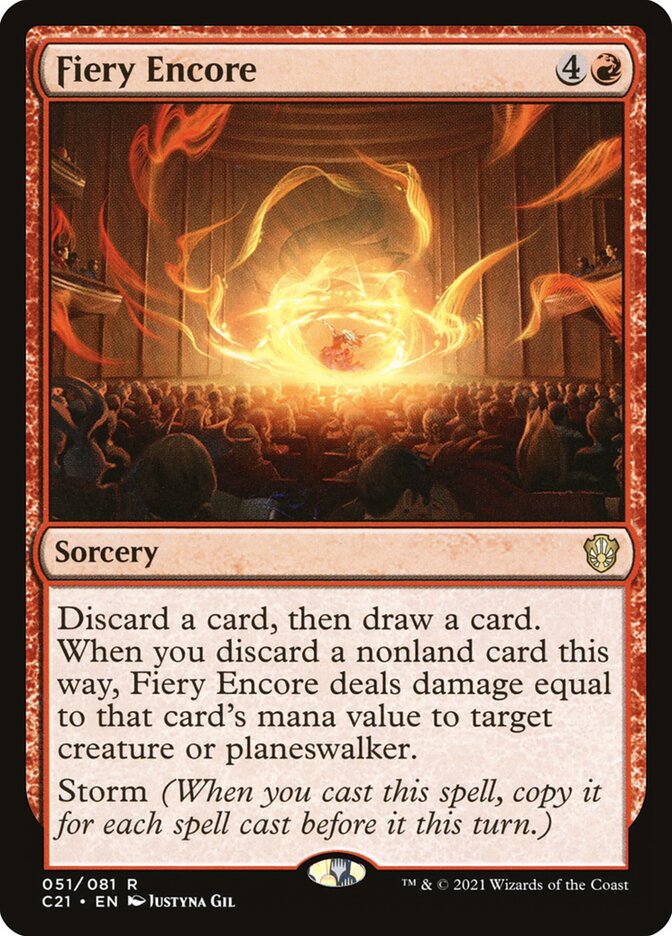 Bis Flamejante / Fiery Encore - Magic: The Gathering - MoxLand