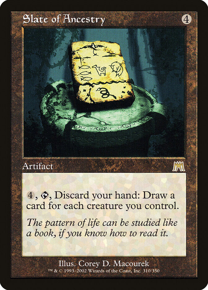 Registro de Genealogia / Slate of Ancestry - Magic: The Gathering - MoxLand