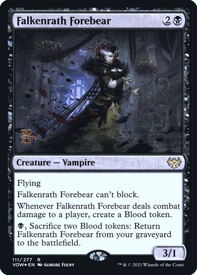 Antepassada Falkenrath / Falkenrath Forebear - Magic: The Gathering - MoxLand
