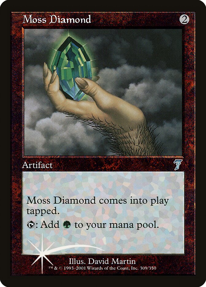 Diamante de Limo / Moss Diamond - Magic: The Gathering - MoxLand