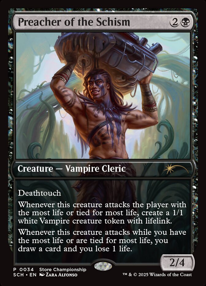 Pregador do Cisma / Preacher of the Schism - Magic: The Gathering - MoxLand