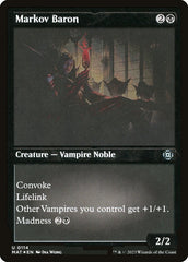 Barão Markov / Markov Baron - Magic: The Gathering - MoxLand