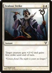 Golpe Zeloso / Zealous Strike - Magic: The Gathering - MoxLand