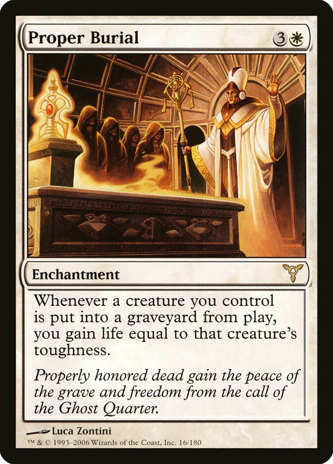 Funeral Digno / Proper Burial - Magic: The Gathering - MoxLand