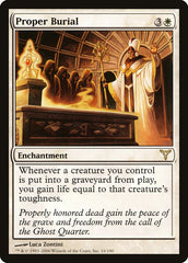 Funeral Digno / Proper Burial - Magic: The Gathering - MoxLand