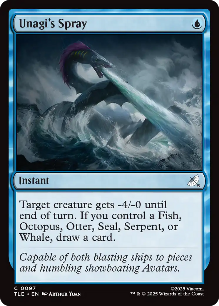 Jato de Unagi / Unagi's Spray - Magic: The Gathering - MoxLand