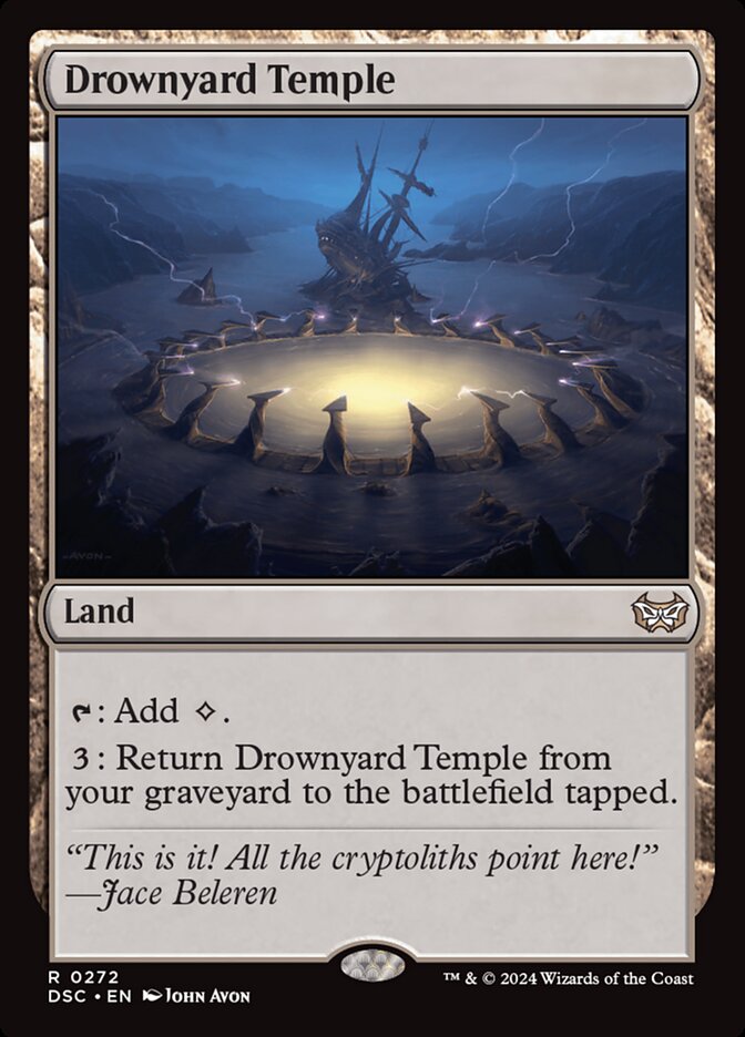Templo da Costa Náufraga / Drownyard Temple - Magic: The Gathering - MoxLand