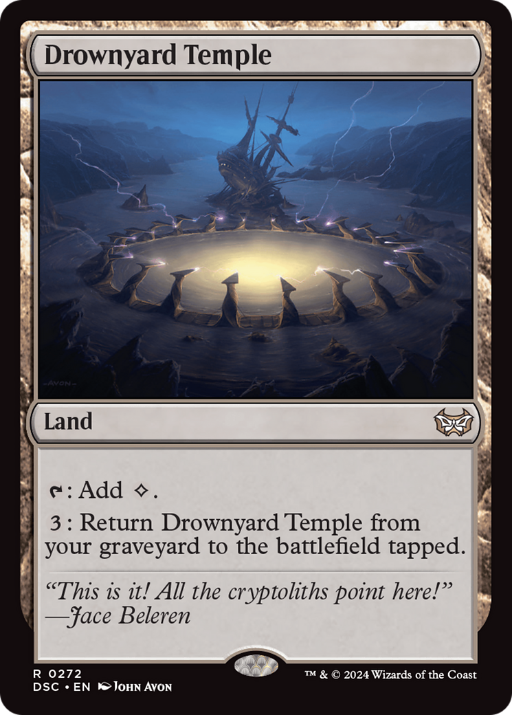 Templo da Costa Náufraga / Drownyard Temple - Magic: The Gathering - MoxLand