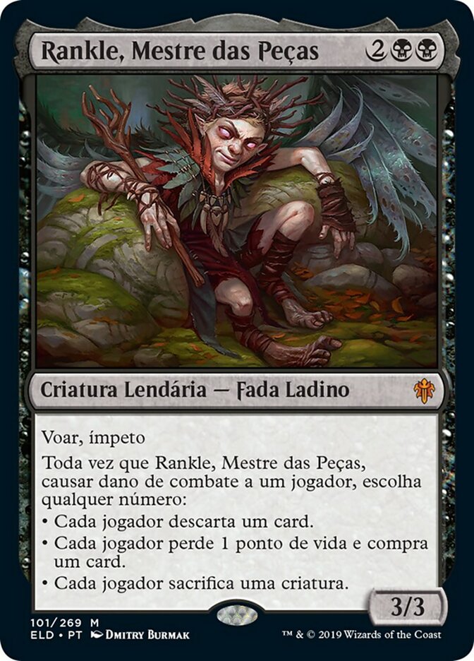 Rankle, Mestre das Peças / Rankle, Master of Pranks - Magic: The Gathering - MoxLand