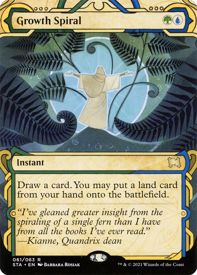 Espiral de Crescimento / Growth Spiral - Magic: The Gathering - MoxLand