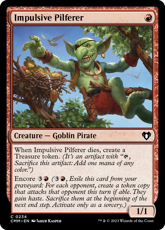 Gatuno Impulsivo / Impulsive Pilferer - Magic: The Gathering - MoxLand