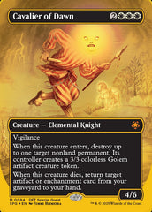 Cavaleiro da Aurora / Cavalier of Dawn - Magic: The Gathering - MoxLand